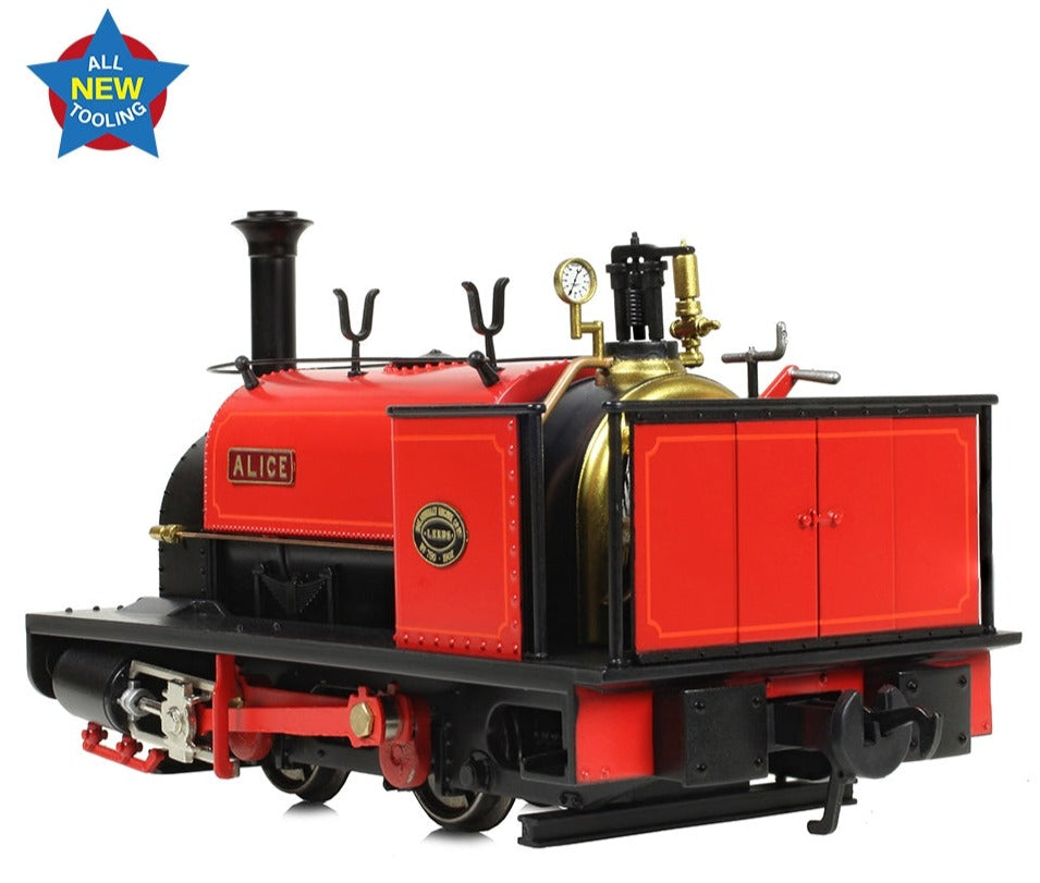 Bachmann 71-025 Quarry Hunslet 0-4-0ST 'Alice' Dinorwic Quarry Red ...