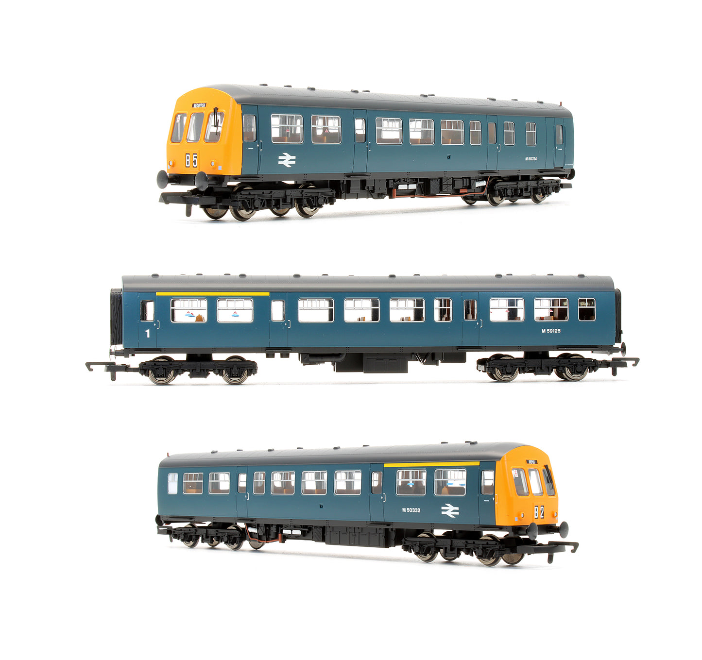 Pre-Owned R2579A BR Blue 3 Car Class 101 DMU