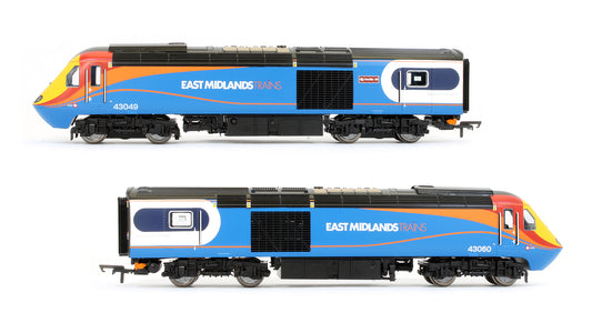 Pre-Owned R30219 Class 43 HST Power Cars '43049' "Neville Hill" & '43060' East Midlands Trains Livery Train Pack - DCC Sound