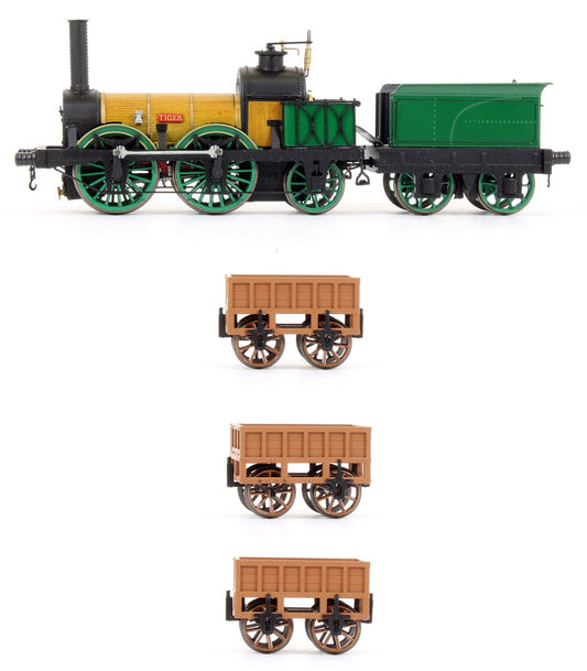 Pre-Owned L&MR No.58 'Tiger' Liverpool & Manchester Railway Train Pack