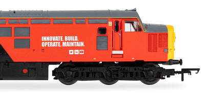 RailRoad Class 37 Loram 'An Comunn Gaidhealach' 37418 Diesel Locomotive - DCC Sound