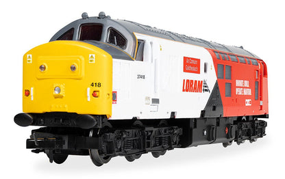 RailRoad Class 37 Loram 'An Comunn Gaidhealach' 37418 Diesel Locomotive