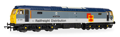 RailRoad Class 47 Railfreight Distribution 'The Sapper' 47306 Diesel Locomotive