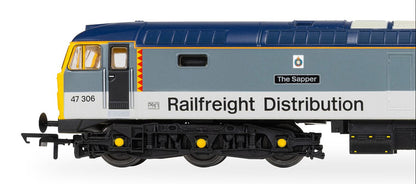 RailRoad Class 47 Railfreight Distribution 'The Sapper' 47306 Diesel Locomotive