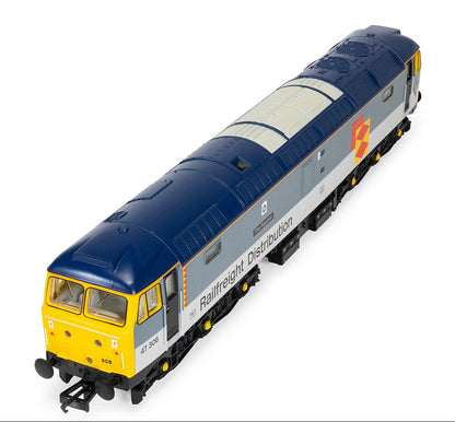 RailRoad Class 47 Railfreight Distribution 'The Sapper' 47306 Diesel Locomotive - DCC Sound
