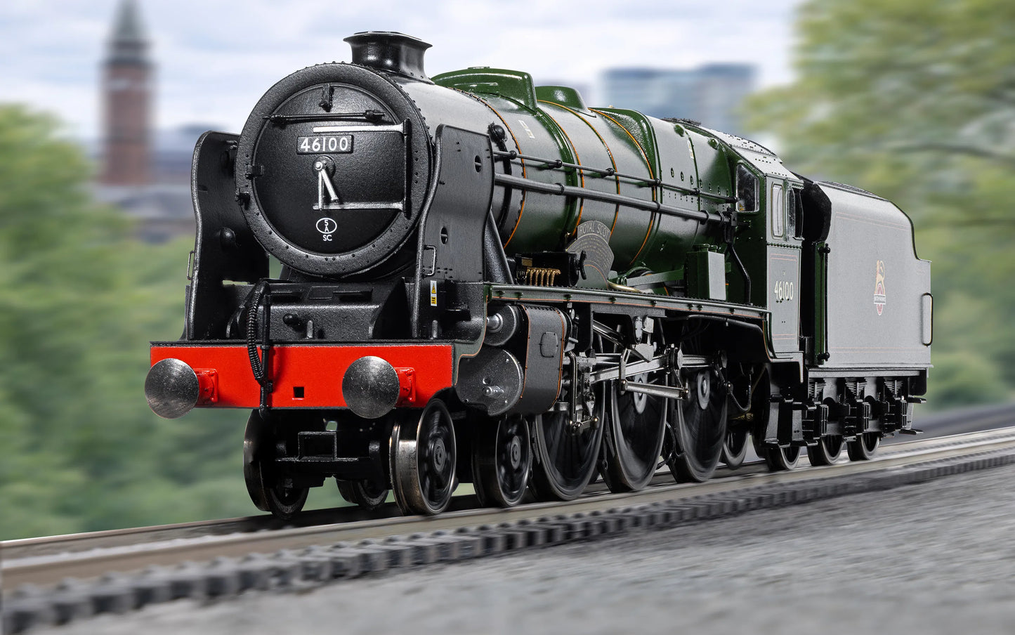 R30500 Class 7P 4-6-0 BR Green Early Emblem 46100 'Royal Scot' (One:One Collection) Steam Locomotive