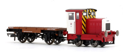 Pre-Owned John Dewar & Sons Ruston & Hornsby R&H 48DS 0-4-0 Diesel Locomotive No. 458957 with Flatbed Wagon