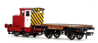 Pre-Owned John Dewar & Sons Ruston & Hornsby R&H 48DS 0-4-0 Diesel Locomotive No. 458957 with Flatbed Wagon