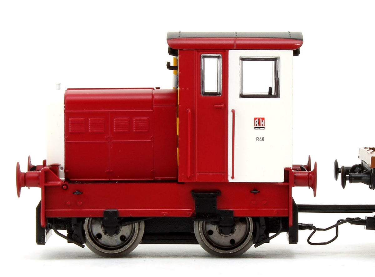 Pre-Owned John Dewar & Sons Ruston & Hornsby R&H 48DS 0-4-0 Diesel Locomotive No. 458957 with Flatbed Wagon