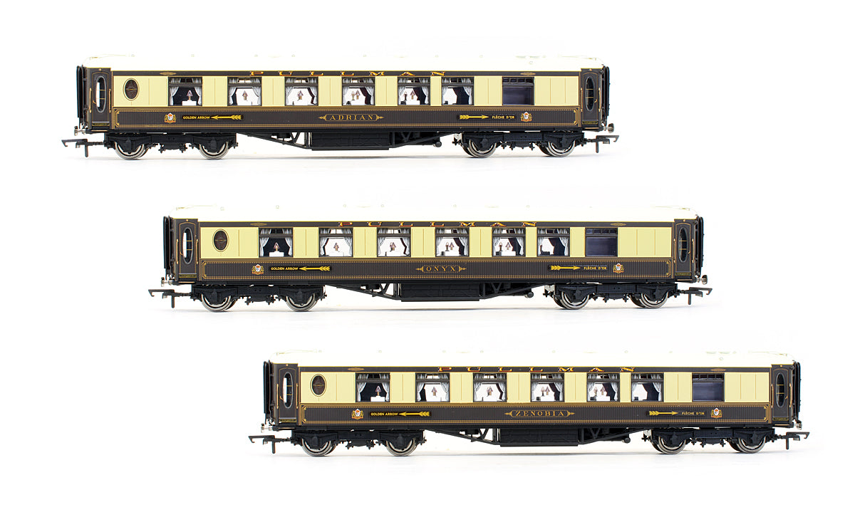 Pre-Owned R4196 'The Golden Arrow' Pullman 3 Car Coach Pack