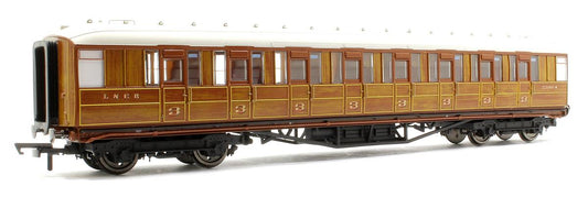 LNER 61 6 Gresley Corridor Third 23864 Teak