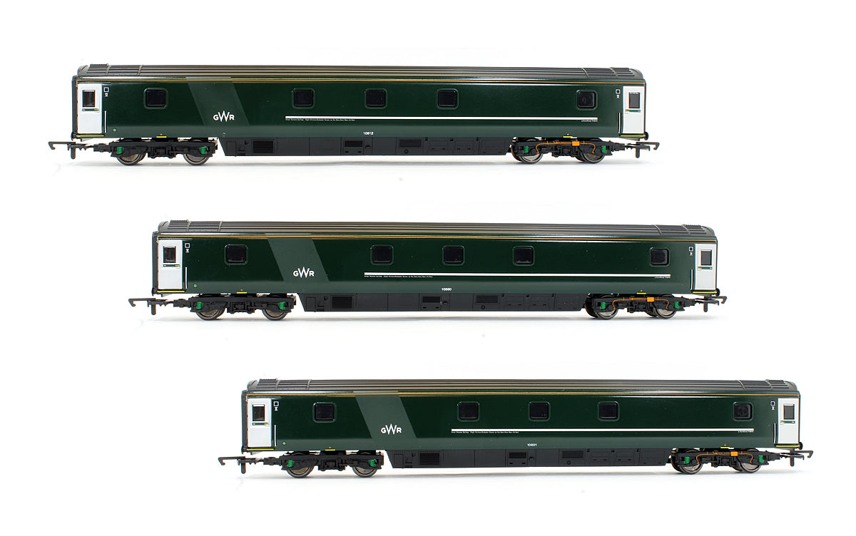 Pre-Owned Set Of 3 GWR MK3 Sleeper Coaches (Exclusive Edition)