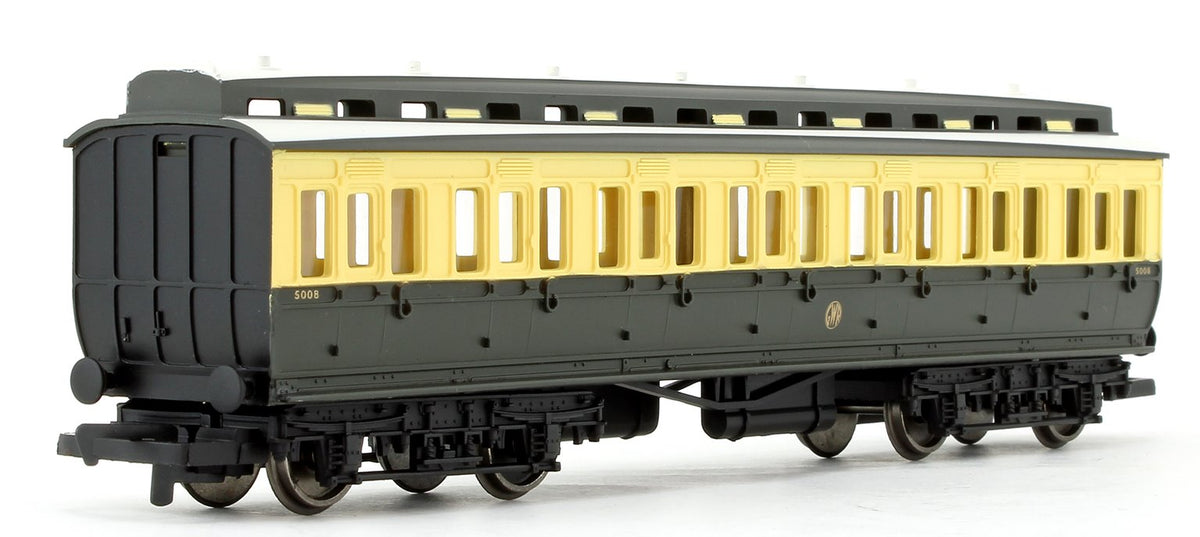 Pre-Owned R4913 RailRoad GWR Clerestory Composite Third Class Coach No.5008