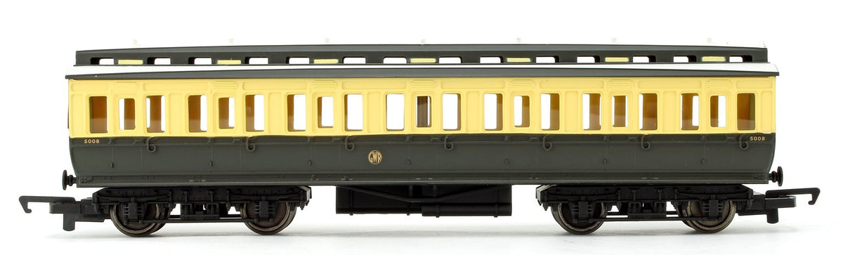 Pre-Owned R4913 RailRoad GWR Clerestory Composite Third Class Coach No.5008