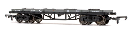 Pre-Owned GWR Macaw Bogie Bolster Wagon GWR Grey No.107136