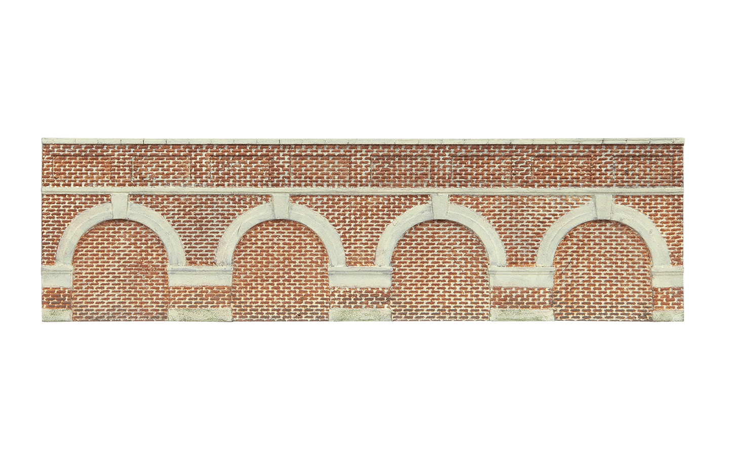 Skaledale Low Level Arched Retaining Walls x2 (Red Brick)