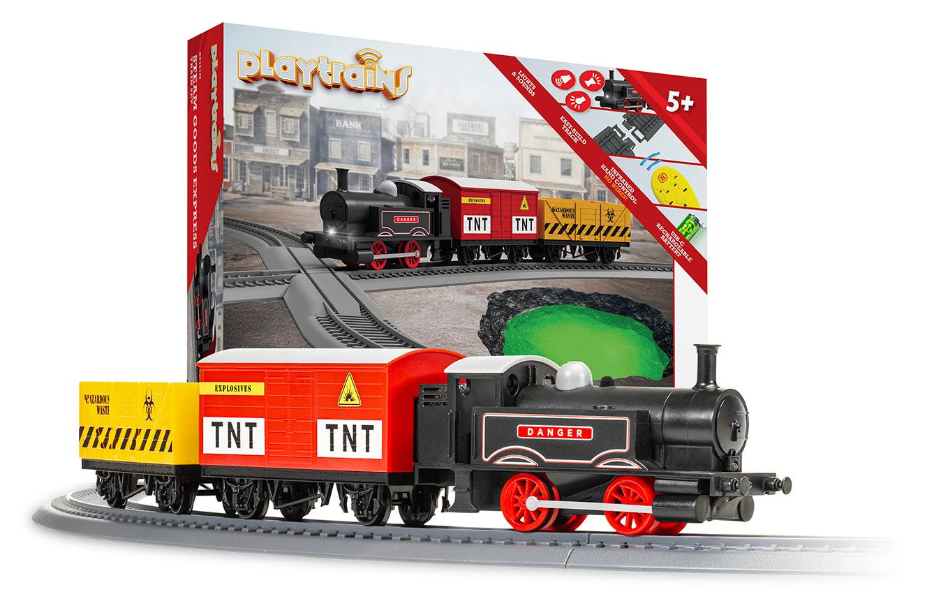 Playtrains - Playtrains Steam Goods Express Train Set