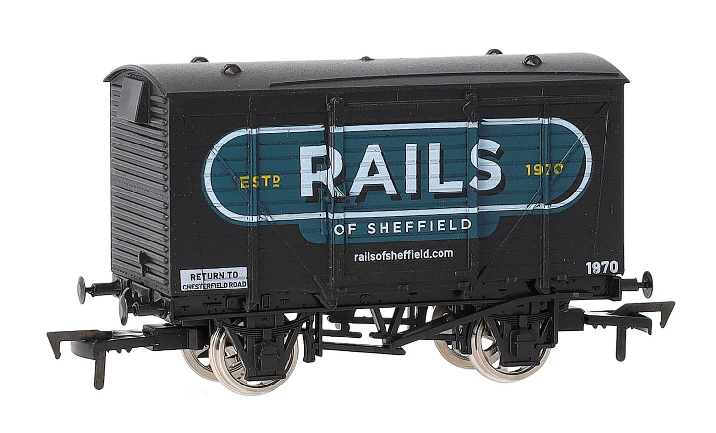 4F-RAILS-26 Rails of Sheffield Black Vent Van