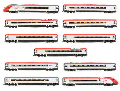 Pre-Owned Virgin Hero Class 390103 Pendolino 'Poppylino' 11 Car Set