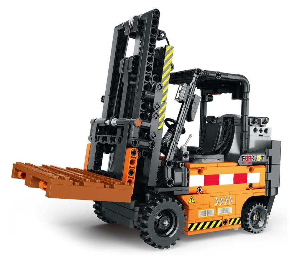 RC Forklift 722pc Construction Set