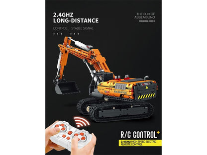 RC Excavator 1106pc Construction Set