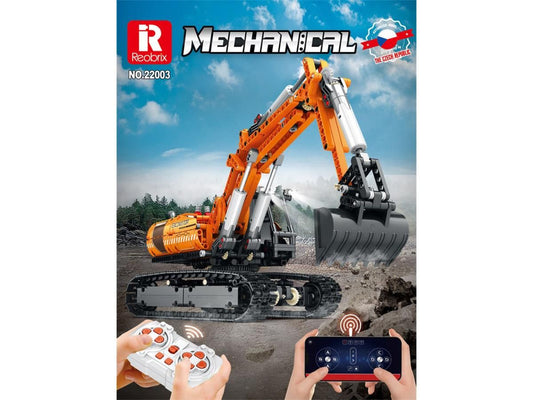 RC Excavator 1106pc Construction Set