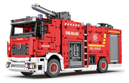 RC Fire Truck 2888pc Construction Set