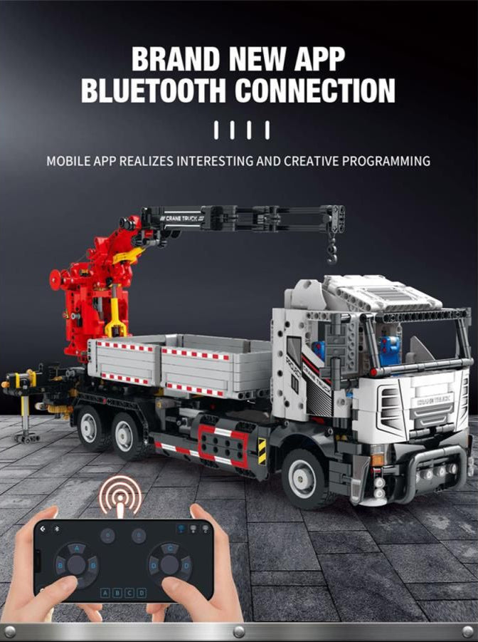 RC Crane Lorry 2328pc Construction Set
