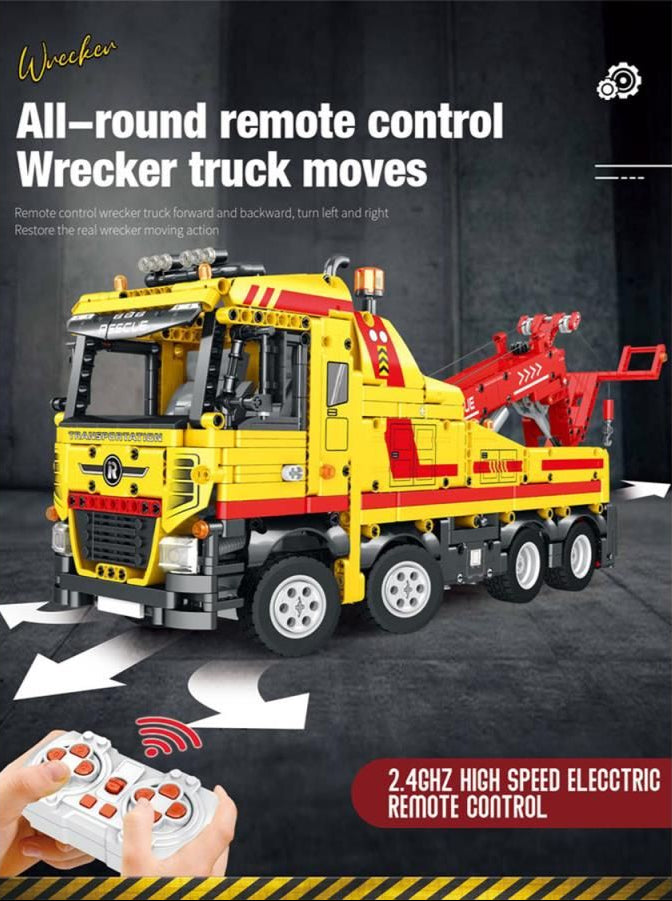 RC Rescue Truck 1910pc Construction Set