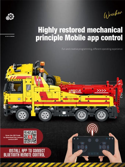 RC Rescue Truck 1910pc Construction Set