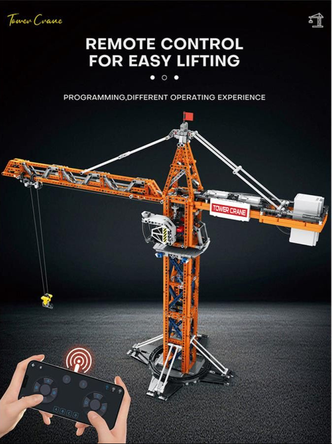 RC Tower Crane 1288pc Construction Set