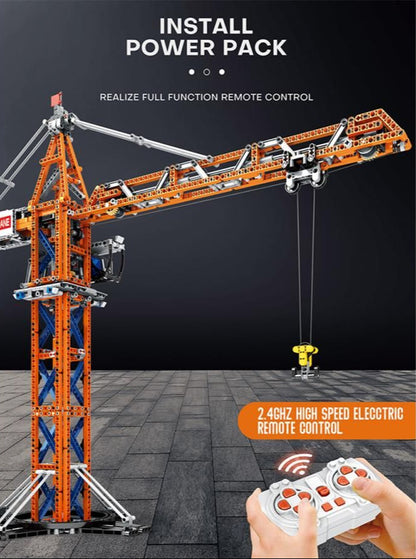 RC Tower Crane 1288pc Construction Set