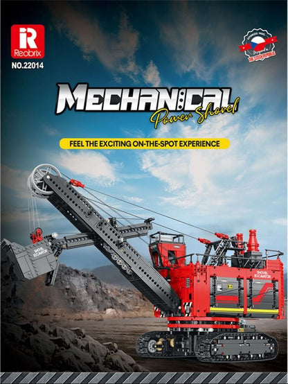 RC Electric Shovel Excavator 2968pc Construction Set