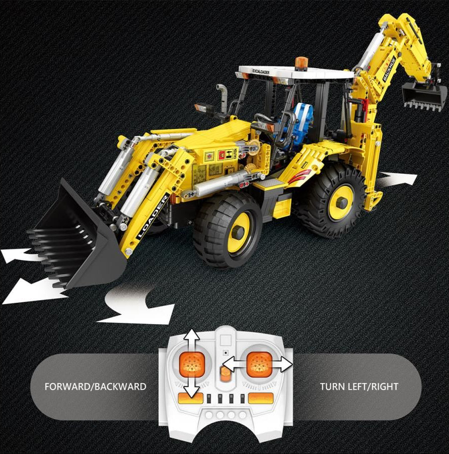 RC Multi Purpose Construction Vehicle 2466pc Set