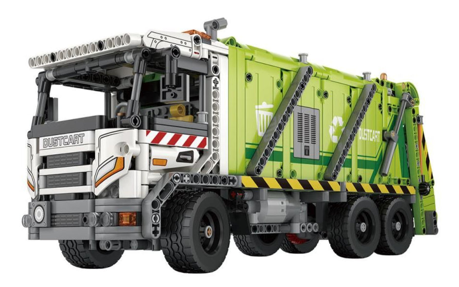 RC Garbage Truck 1458pc Construction Set