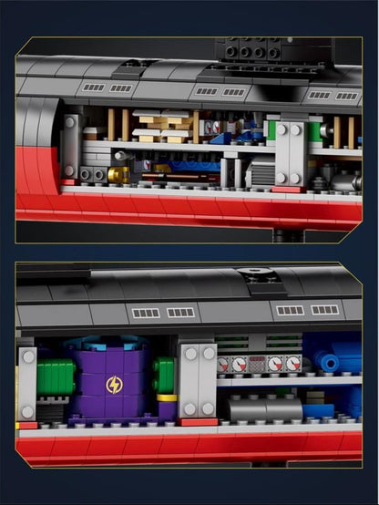 American Submarine 2988pc Construction Set