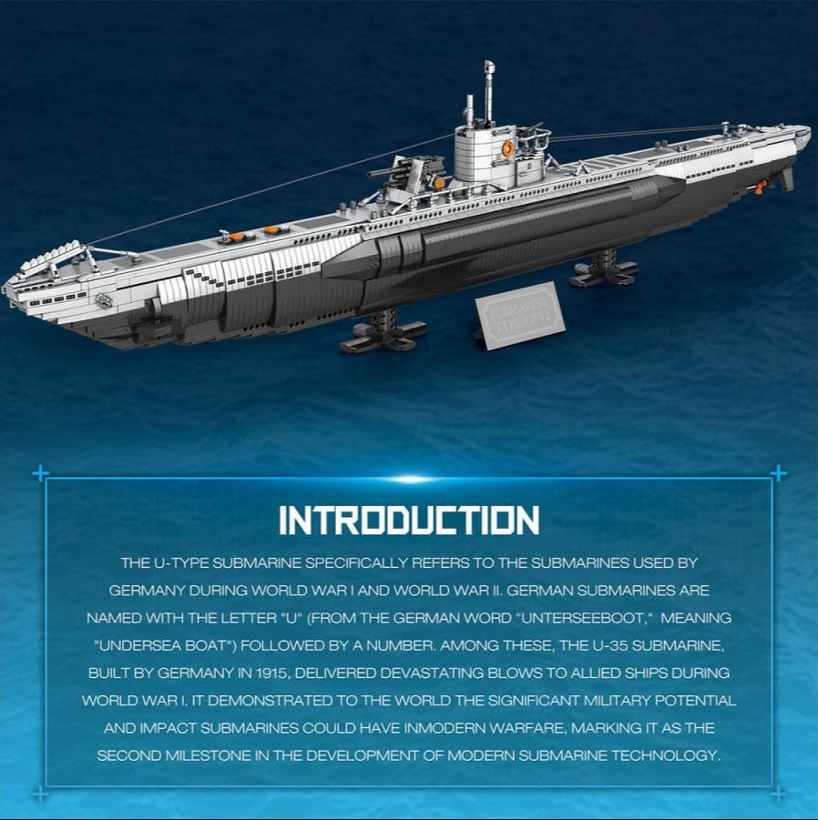 U-Boat 3987pc Construction Set