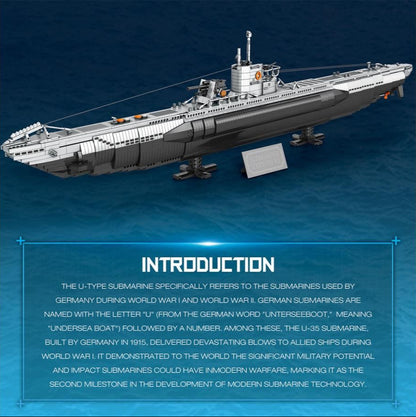U-Boat 3987pc Construction Set