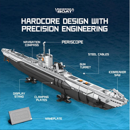 U-Boat 3987pc Construction Set