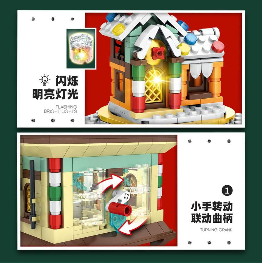 Christmas Fantasies 856pc Construction Set
