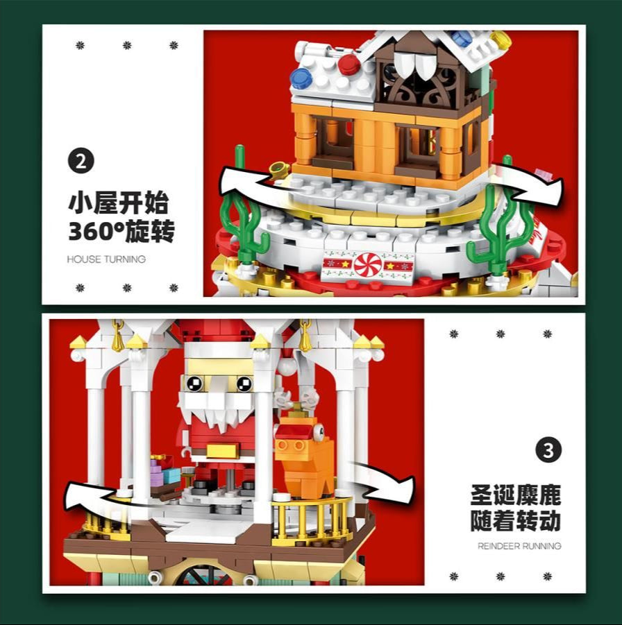 Christmas Fantasies 856pc Construction Set