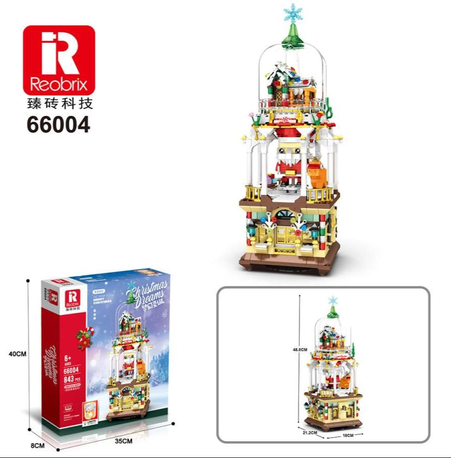 Christmas Fantasies 856pc Construction Set