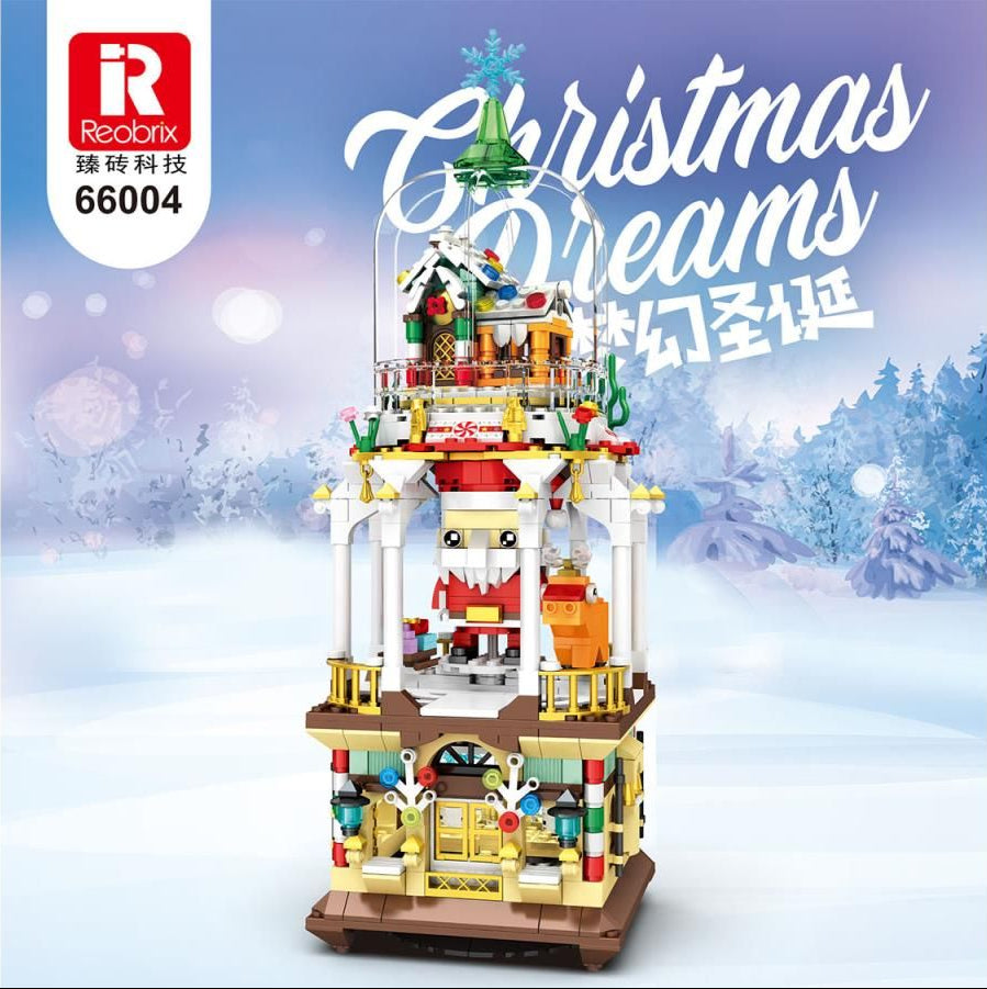 Christmas Fantasies 856pc Construction Set