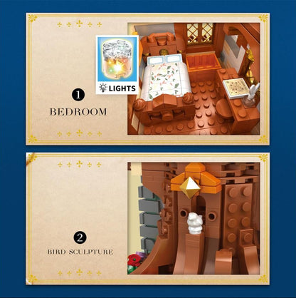 Medieval Tree House 2566pc Construction Set