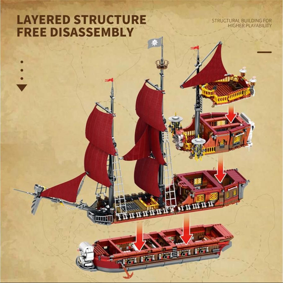 The Pirates 3066pc Construction Set
