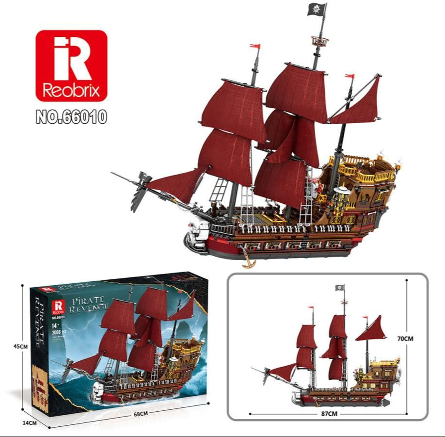 The Pirates 3066pc Construction Set