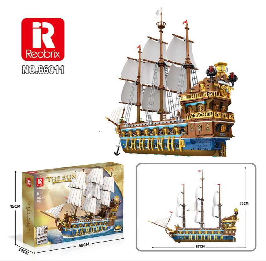 The Royal Sunshine 3162pc Construction Set