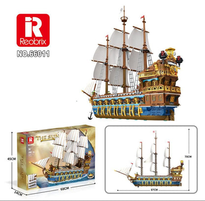 The Royal Sunshine 3162pc Construction Set
