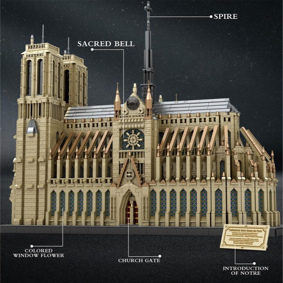 Notre Dame Catherdral 8868pc Construction Set