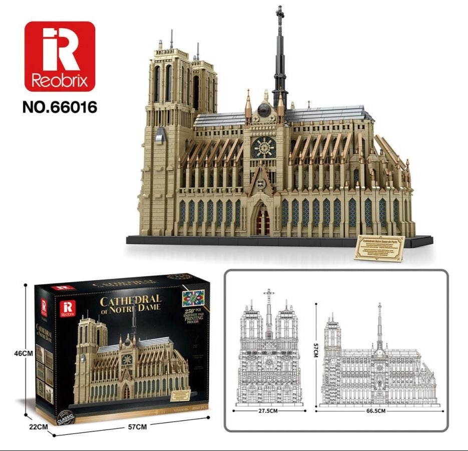 Notre Dame Catherdral 8868pc Construction Set